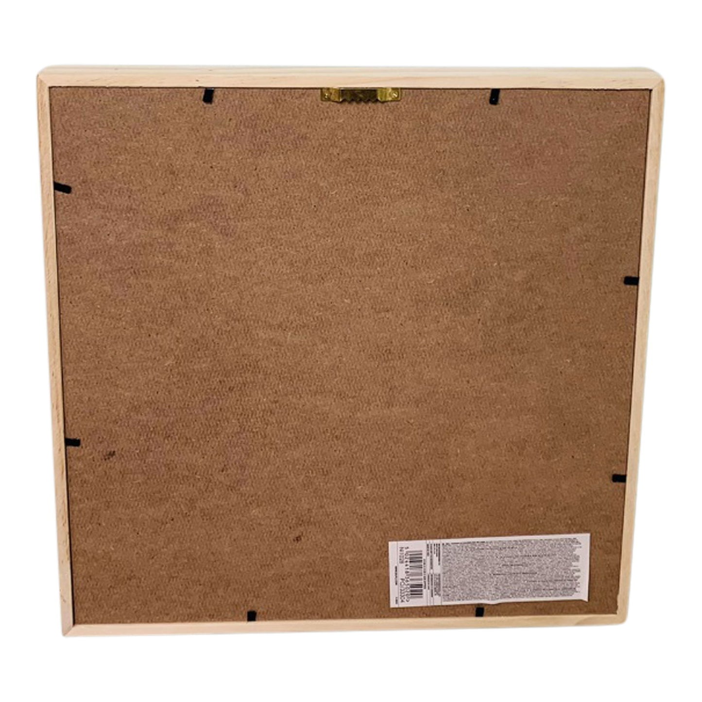 White Pampas Grass in Square Frame 31cm Decorative Home Decor