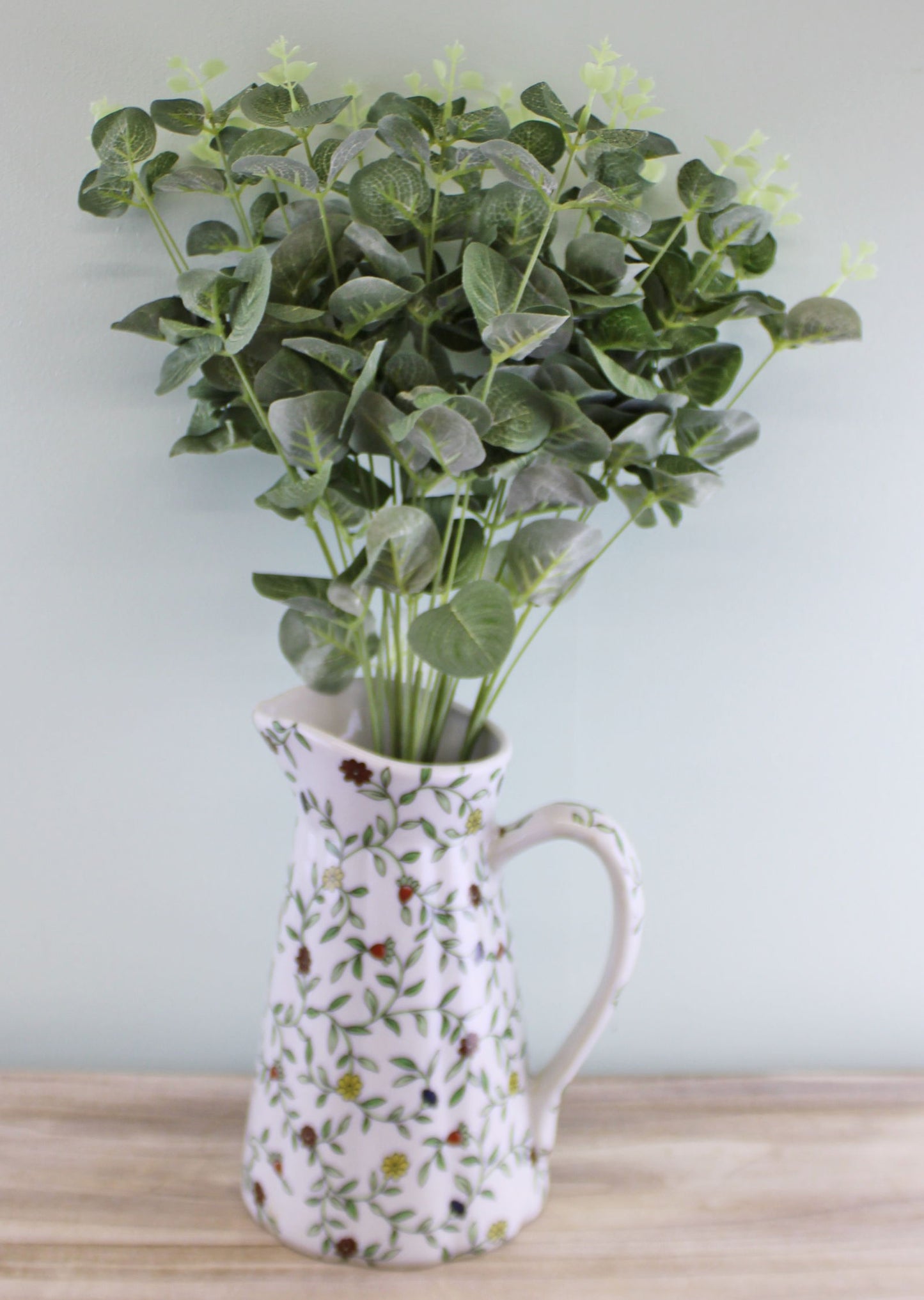 Eucalyptus Leaf Spray Green Decorative Spray for Home & Garden