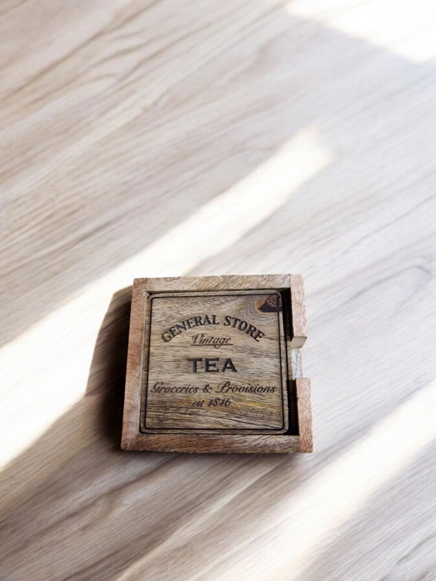 Set of 4 Tea Coasters - Perfect for Home Decor