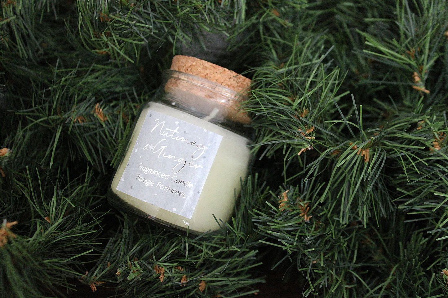 Nutmeg Ginger Candle Gift Set Aromatic Home Fragrance Perfect for Gifts