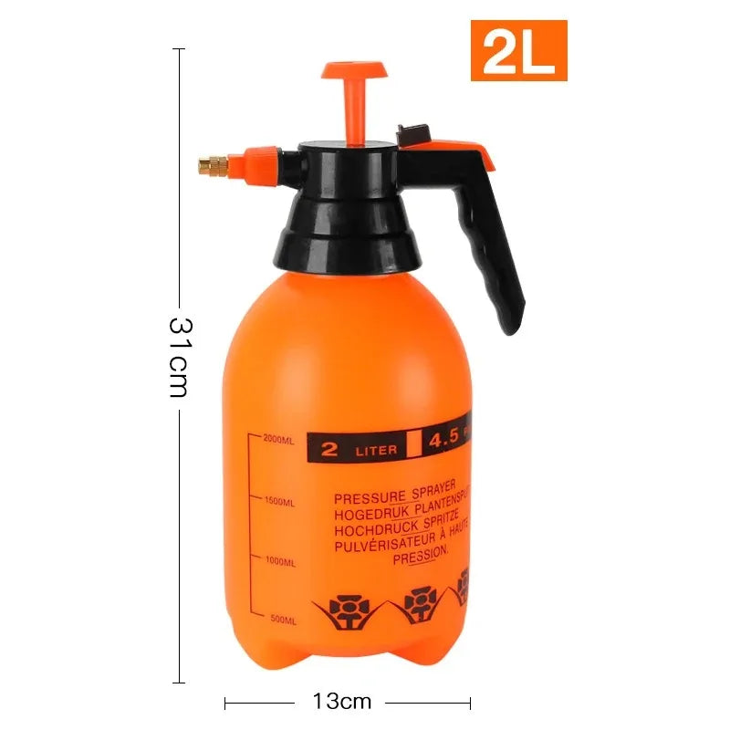 Garden Pressure Sprayer Portable Hand Pump Chemical Weed Spray Bottl