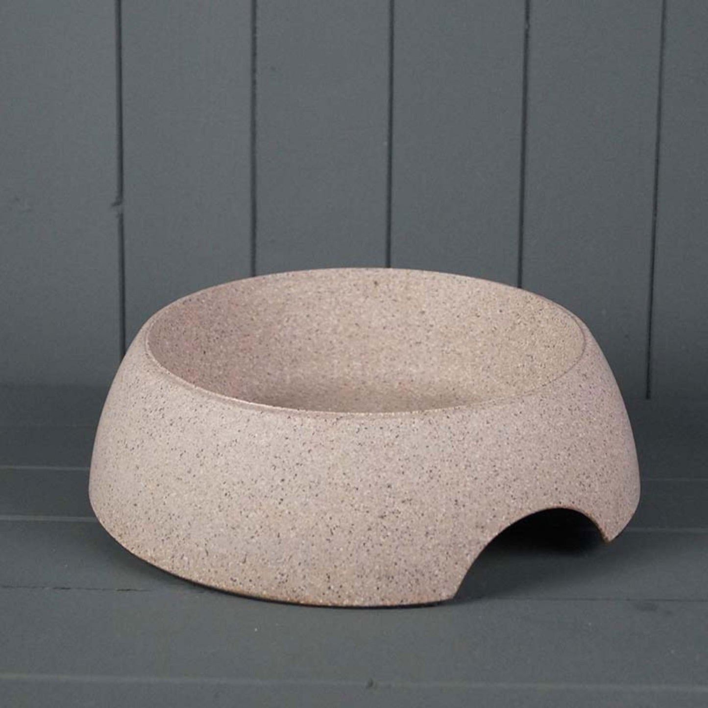 EcoFriendly Pet Bowl for Dogs & Cats Durable Nut Material 28cm