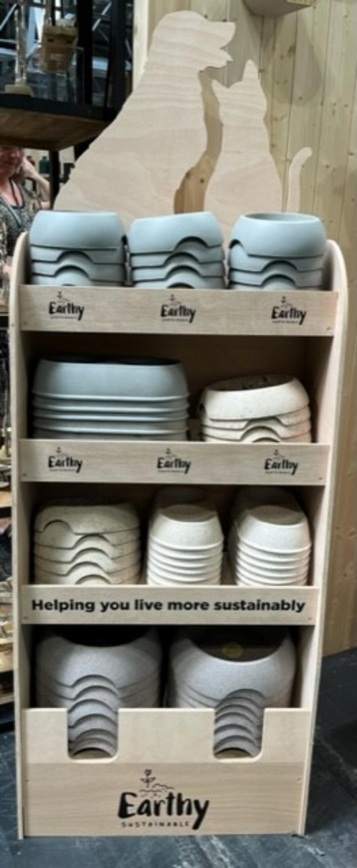 Natural Pet Care Products for Healthy Pets Earthy Pet Care Stand