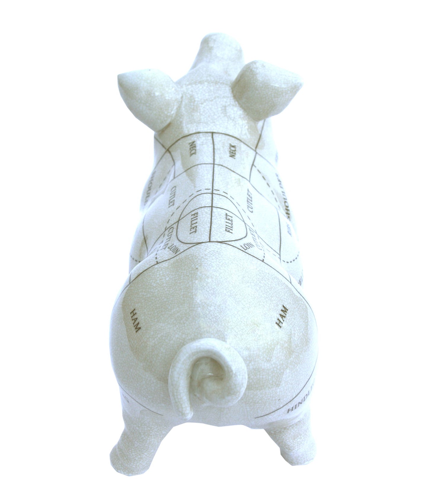 Handcrafted Ceramic Pig Ornament 32cm Unique Home Decor Perfect Gift