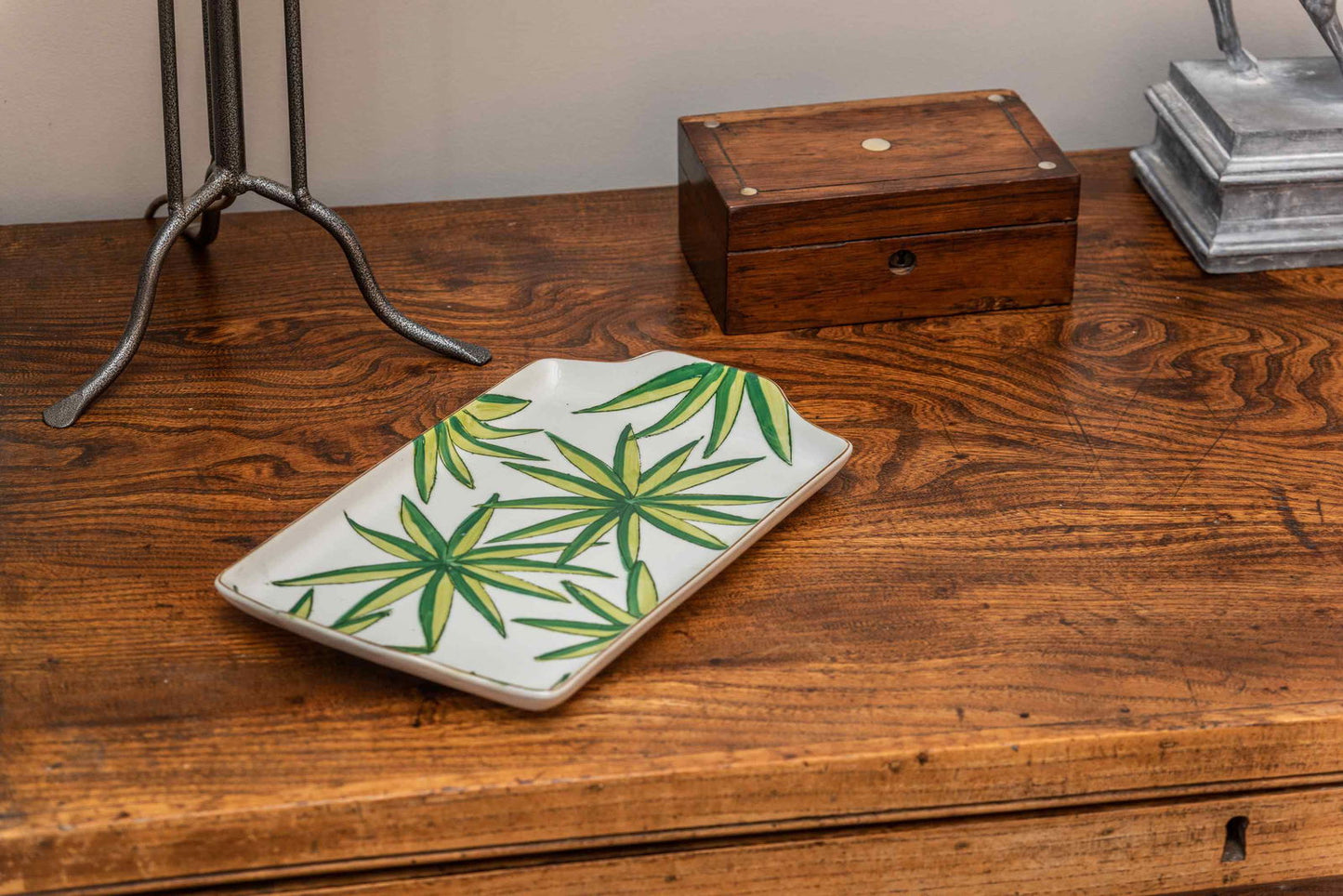 Adams Needle 12.5" Rectangle Trinket Tray Decorative Storage Dish