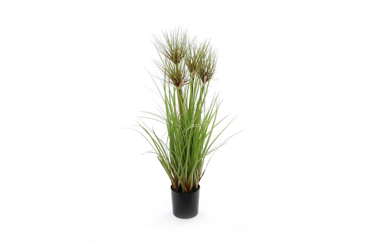 Artificial Green Papyrus Plant 65cm Tall Perfect Home Decor & Office