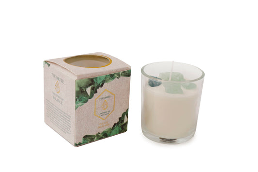 Fluorite Glass Candlepot 7x7.5cm Decorative Home Accent Unique Gift