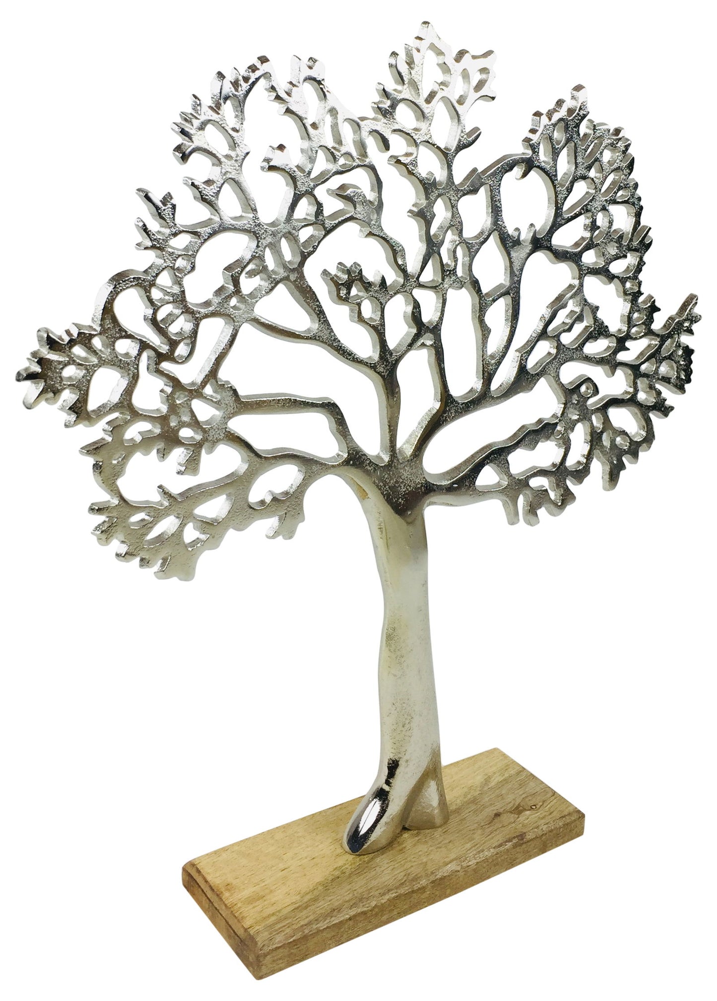 42cm Large Silver Tree Ornament Perfect Holiday Decoration