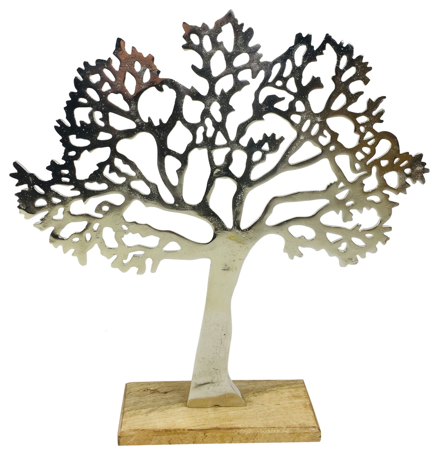 42cm Large Silver Tree Ornament Perfect Holiday Decoration