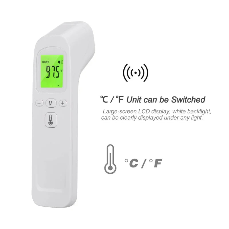 AFAC Infrared Thermometer Adults Kids Baby Forehead Thermometer