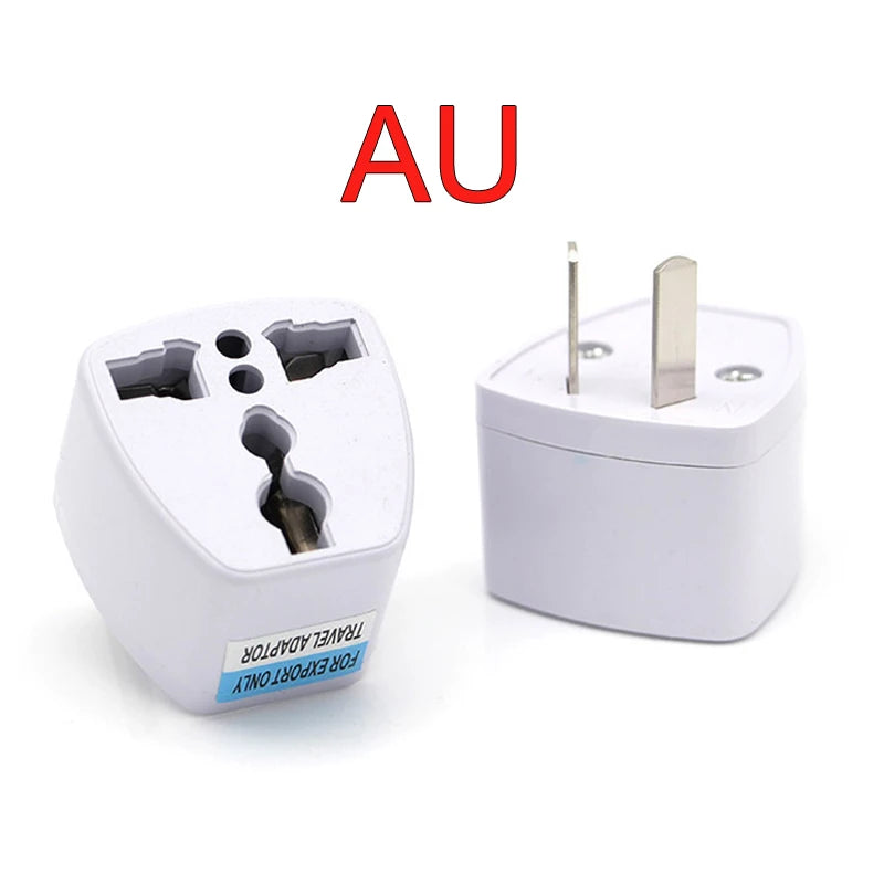1PC Universal US UK AU to EU Plug Adapter - USA/Europe Travel Converter