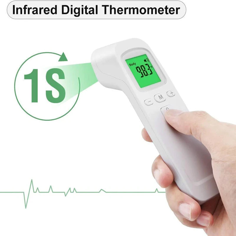 AFAC Infrared Thermometer Adults Kids Baby Forehead Thermometer