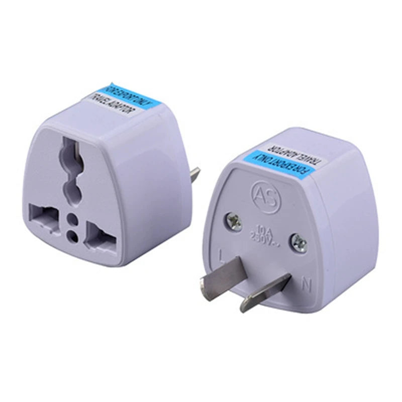 1PC Universal US UK AU to EU Plug Adapter - USA/Europe Travel Converter