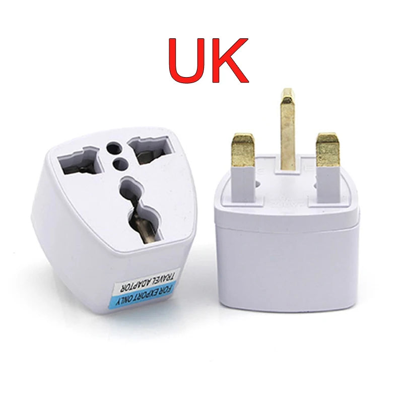 1PC Universal US UK AU to EU Plug Adapter - USA/Europe Travel Converter