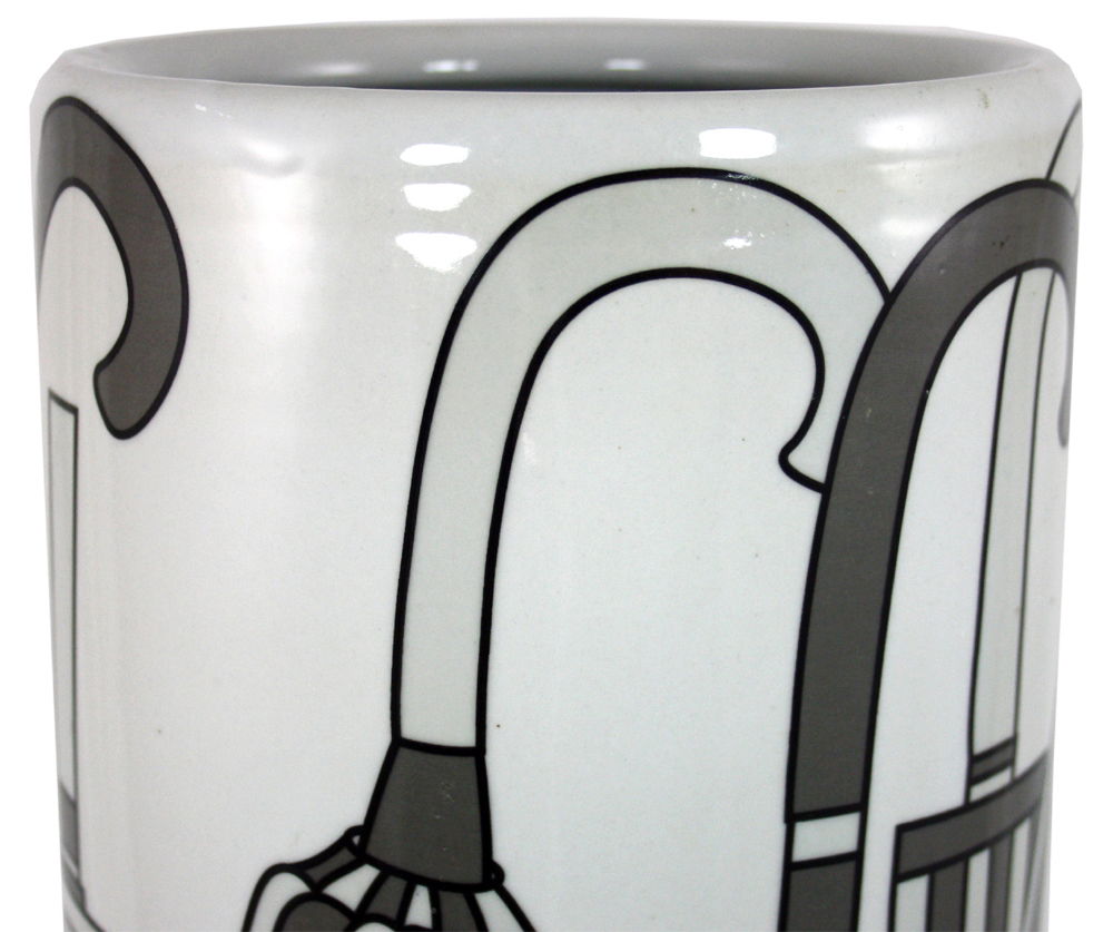 Umbrella Stand Shades of Grey Design Stylish and Functional Umbrella Holder