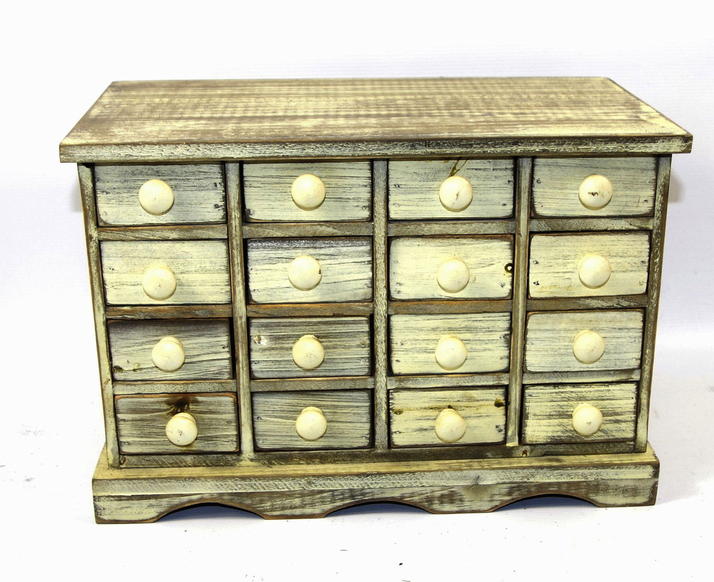 White Storage Drawers 35x19x24cm - Organize Your Space, Durable & Stylish