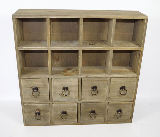 Multidrawer Storage Unit with Ring Handle - Ideal for Organizing Solutions