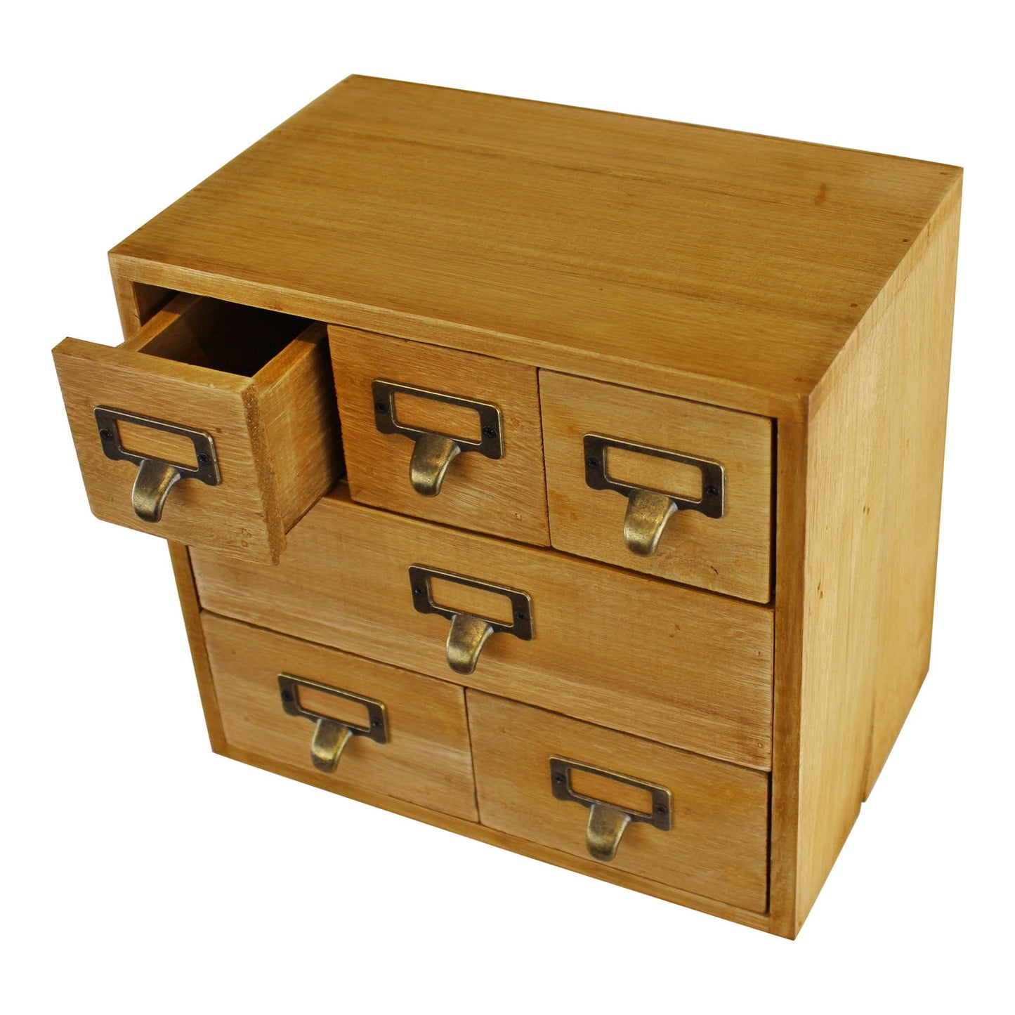 6 Drawer Storage Unit Stylish Trinket Organizer for Home & Office