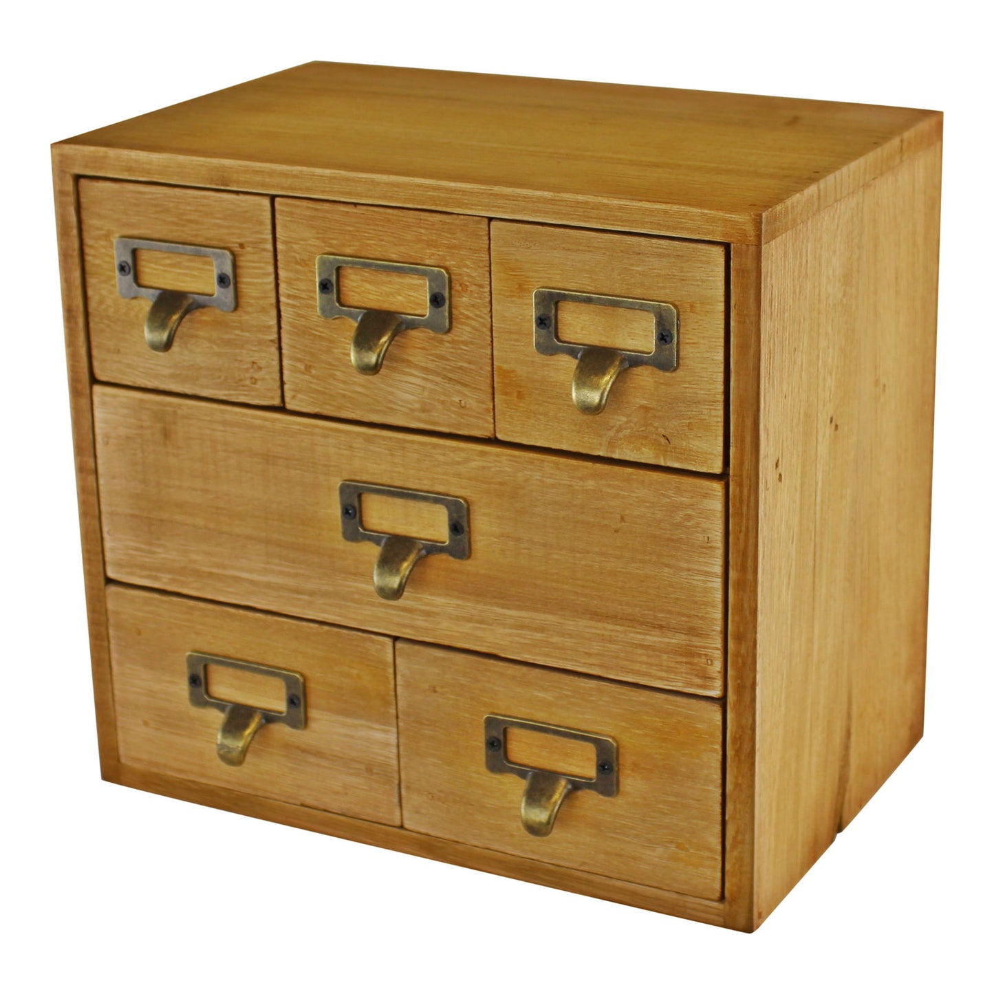 6 Drawer Storage Unit Stylish Trinket Organizer for Home & Office