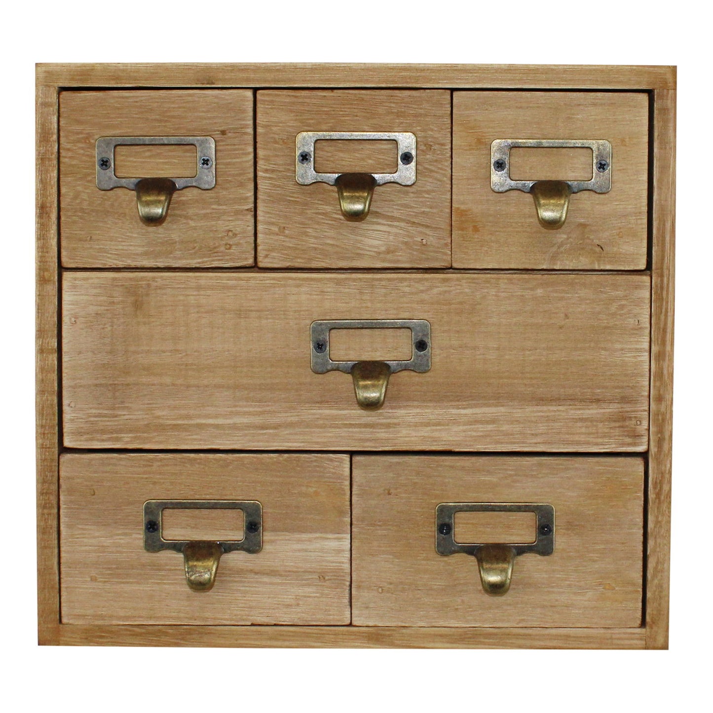 6 Drawer Storage Unit Stylish Trinket Organizer for Home & Office