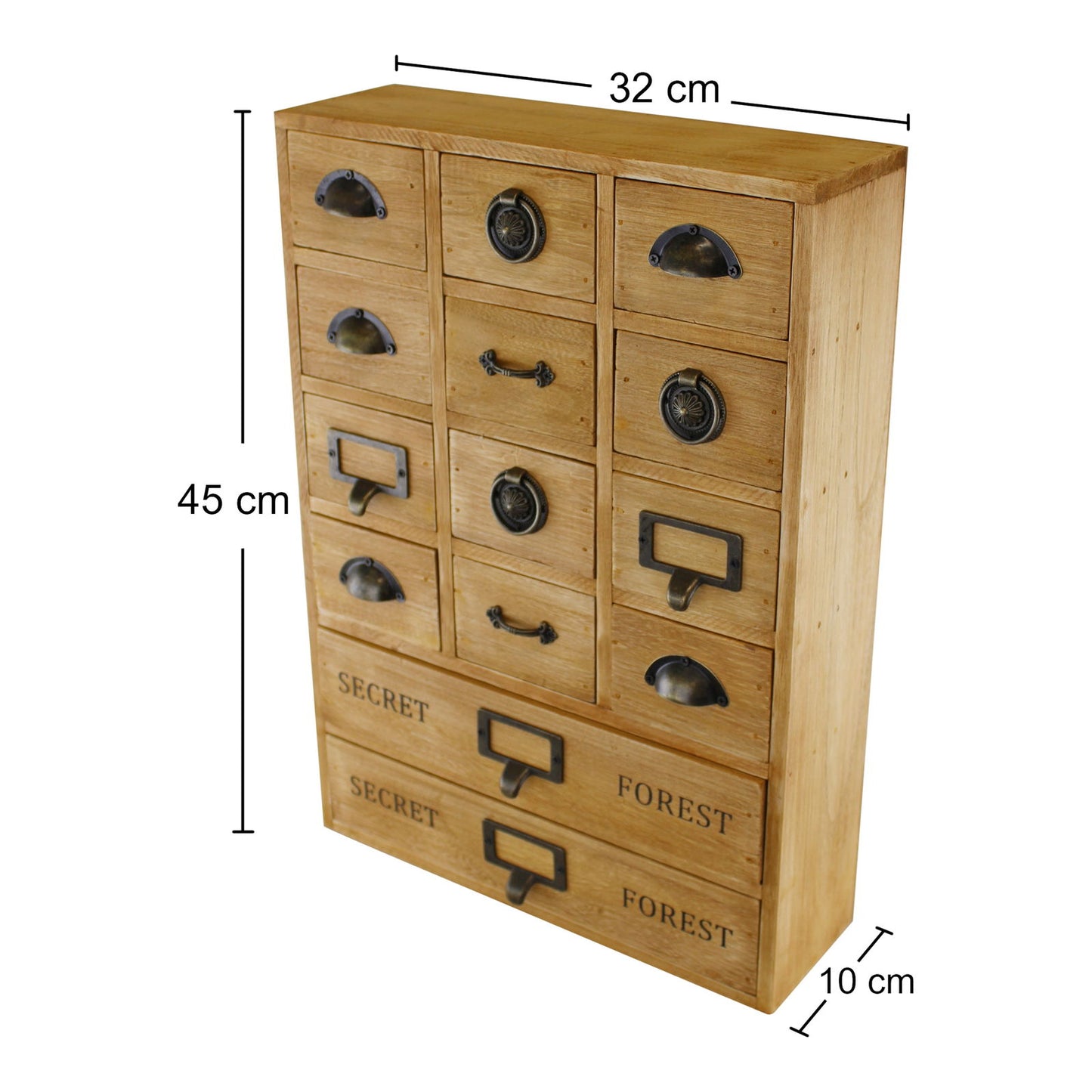 14 Drawer Storage Unit with Trinket Drawers Organize Your Space