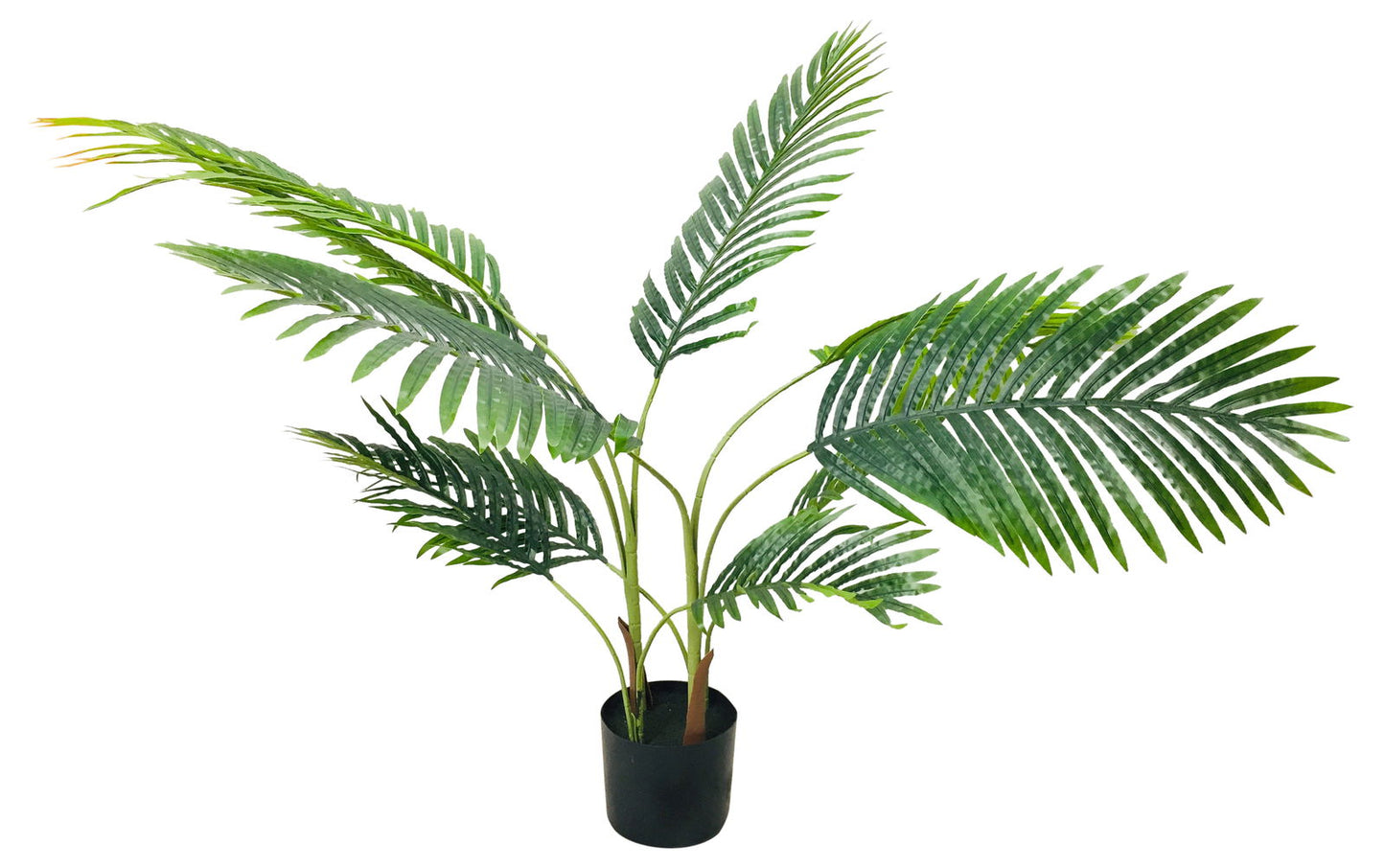 Artificial Palm Tree 110cm Realistic Indoor/Outdoor Decoration for Home & Office
