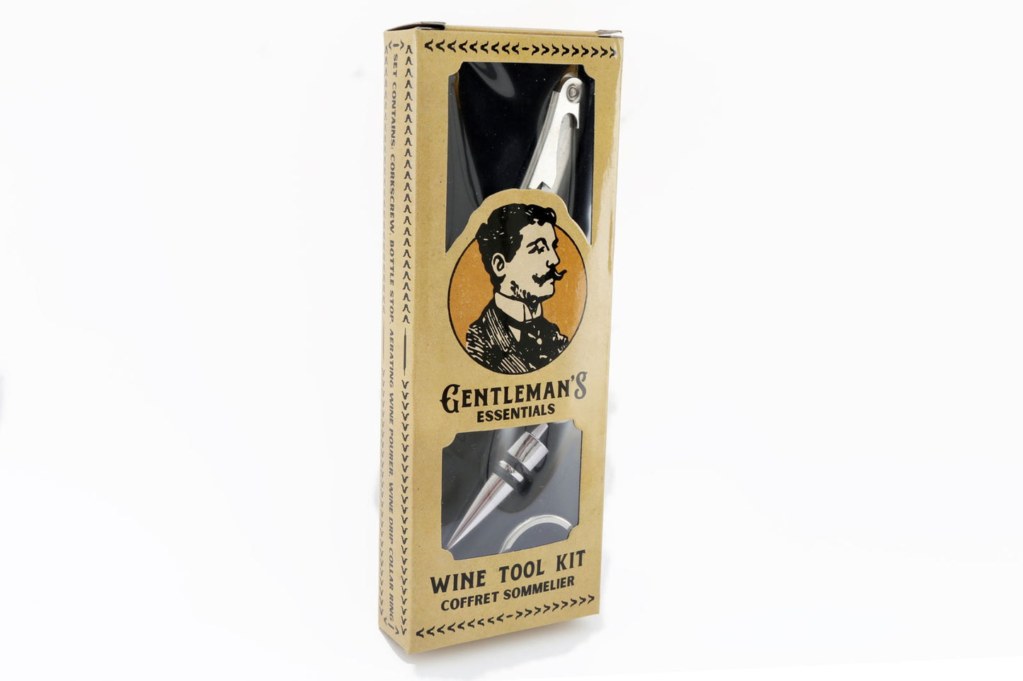 Premium Wine Accessories Set Gentleman's Wine Tool Kit for Enthusiasts