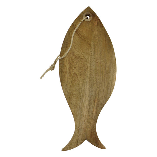 Mango Wood Fish Design Chopping Board Eco-Friendly Kitchen Accessory