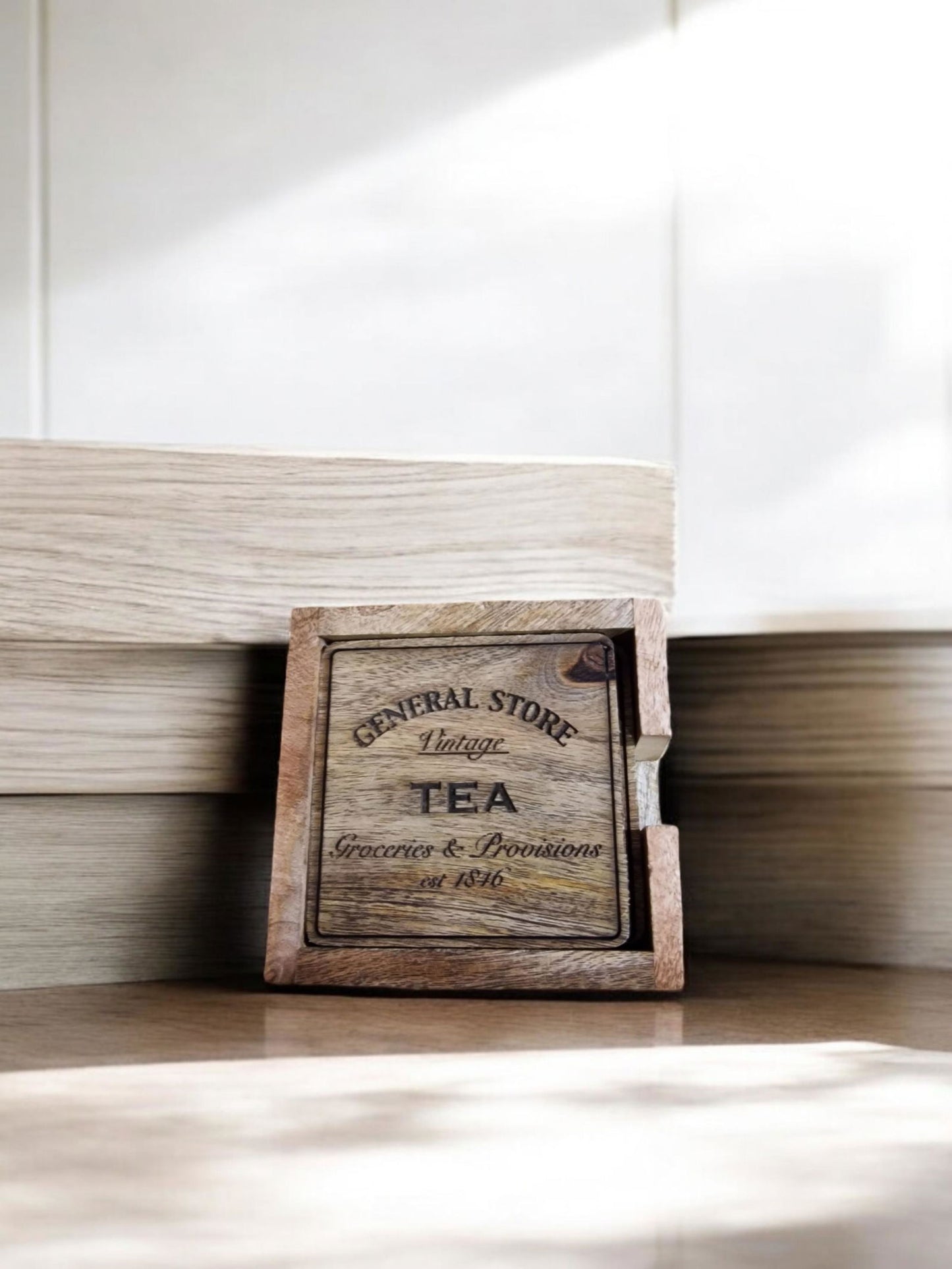 Set of 4 Tea Coasters - Perfect for Home Decor