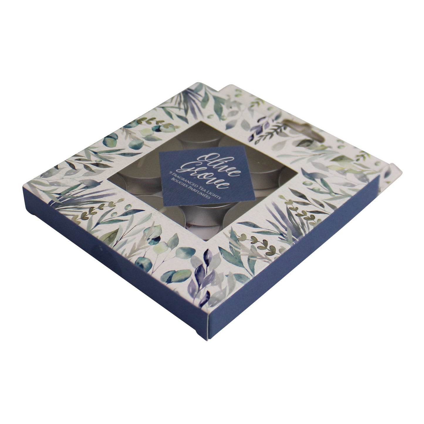 Olive Grove Tealight Candles Pack of 9 Gift Boxed Fragranced Candles