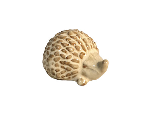 9cm Ceramic Hedgehog Ornament Cute Home Decor Unique Gift