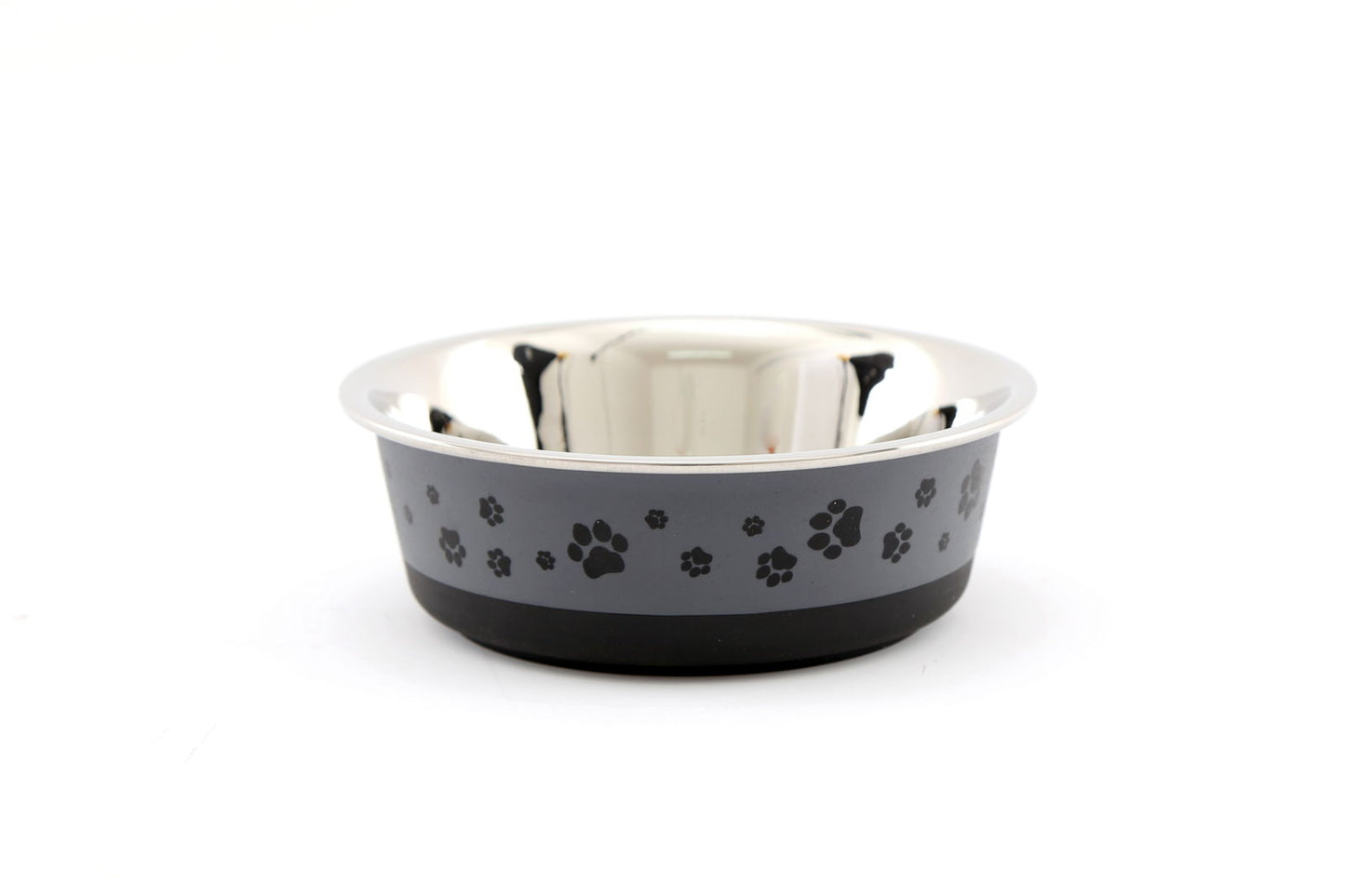 Cool Grey Pet Bowl 0.5 Litre Durable & Stylish Dog Cat Dish
