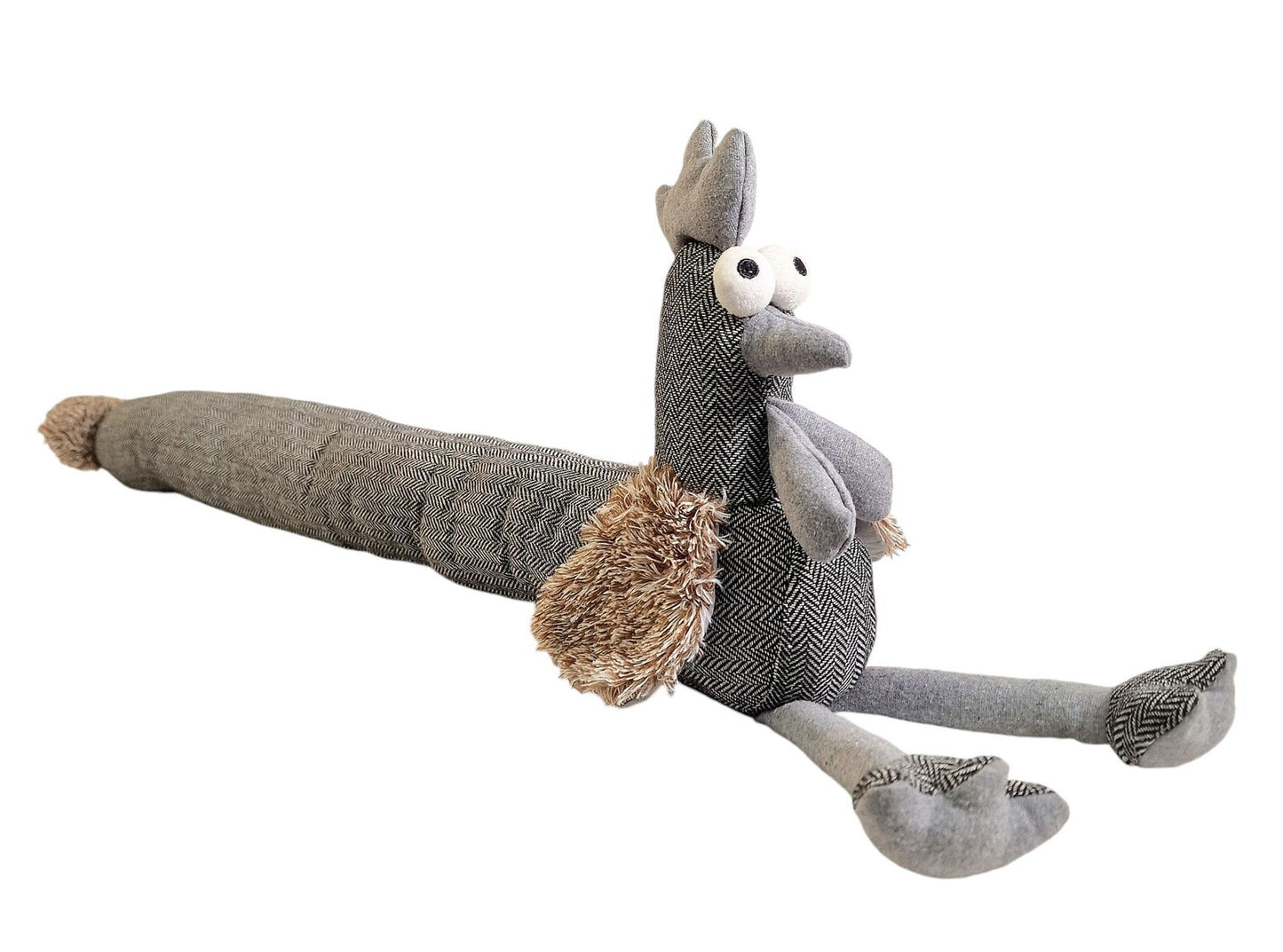 Grey 85cm Chicken Draft Excluder Energy Efficient Insulation