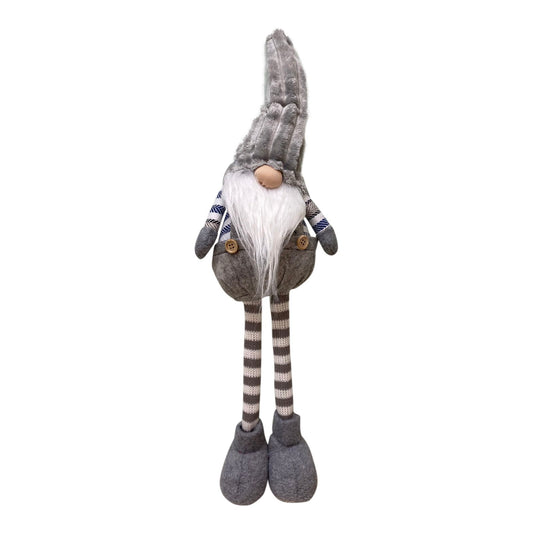 60cm Grey Standing Gonk Perfect Holiday Decoration Festive Home Decor