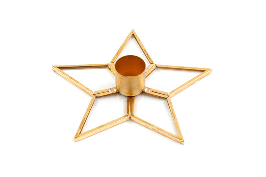 Star Candle Stick Holder Elegant Home Decor Perfect for Weddings & Events