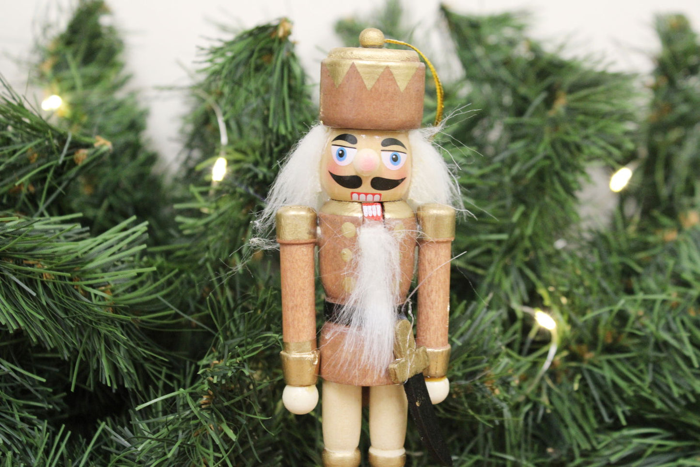 Nutcracker Soldier Christmas Ornament Festive Holiday Decoration for Home & Tree