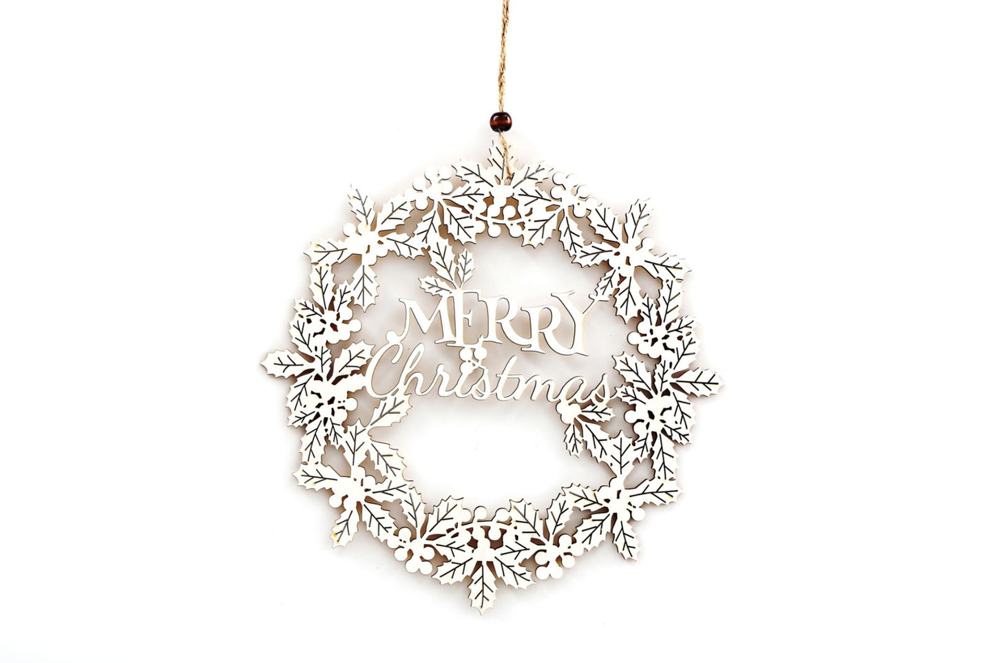 Wreath Hanging Decoration Festive Holiday Decor Christmas Wreaths Front Door