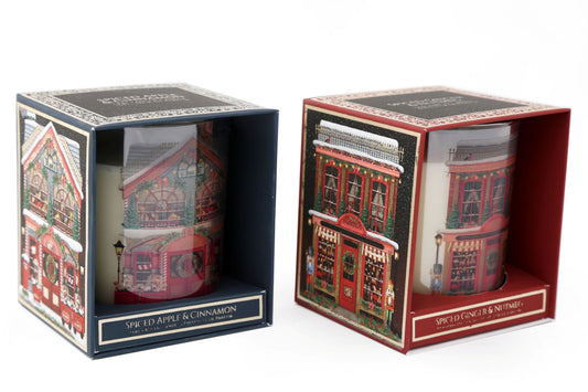 Christmas Candle Pots Toy Shop Decor Holiday Gifts