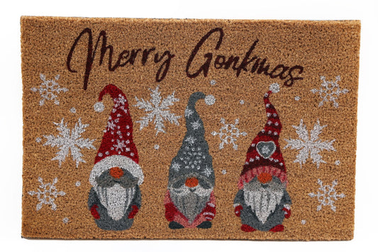 Merry Gonkmas Doormat Festive Holiday Decor Perfect for Christmas Home
