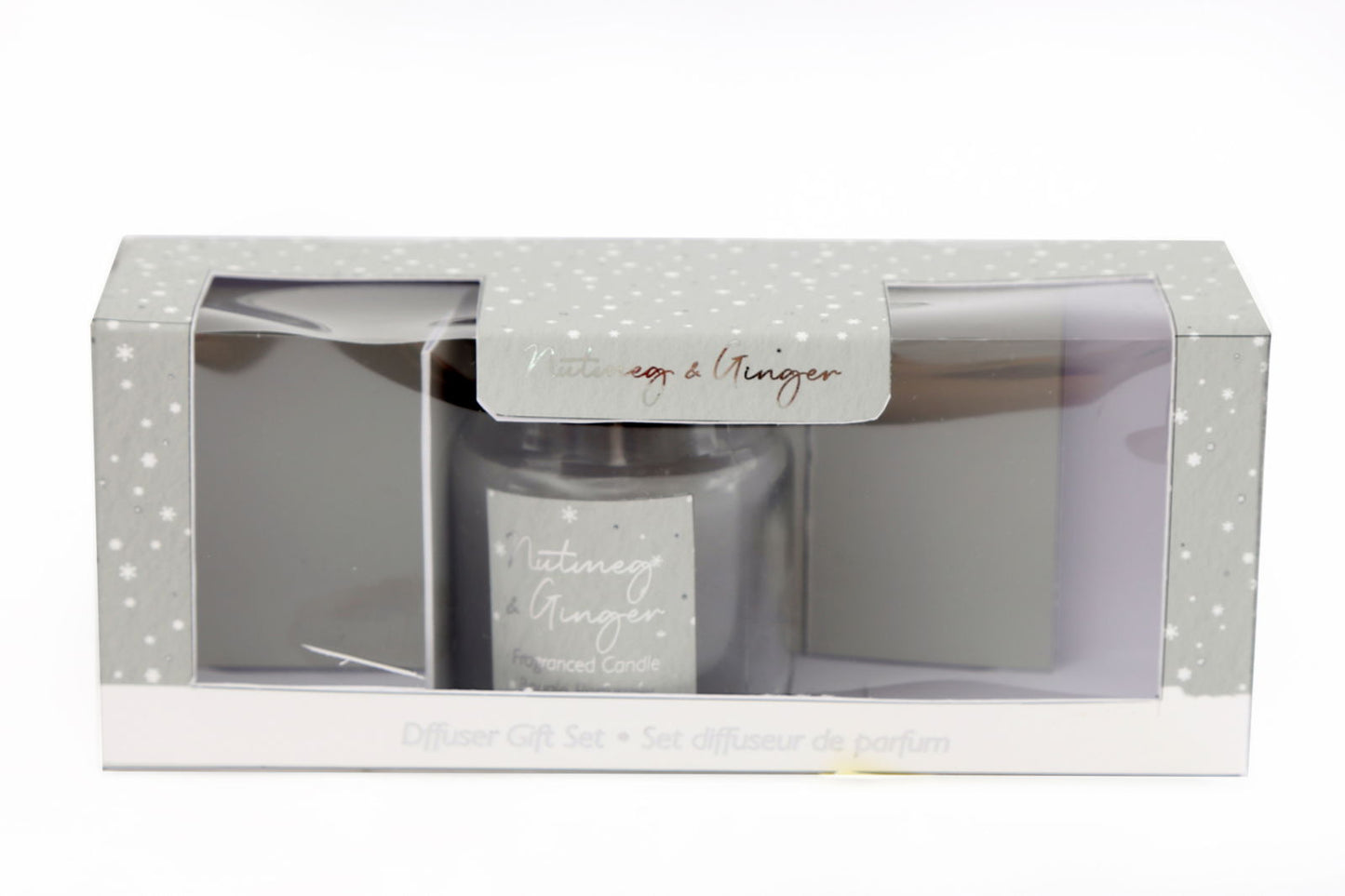 Nutmeg Ginger Candle Gift Set Aromatic Home Fragrance Perfect for Gifts