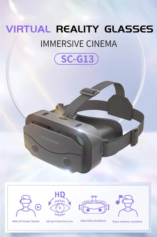 360° VR Headset Goggles 3D Glasses Virtual Reality for Mobile Phone