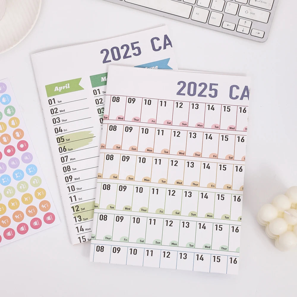 2025 Year Planner Wall Chart + Calendar + Holidays ✔ Home ✔ Office + Stickers Large