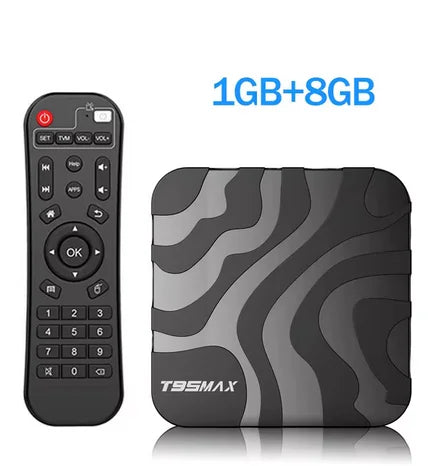 T95 MAX Android 12 TV Box 16/32/64GB Quad Core HD 6K HDMI WIFI Media Player