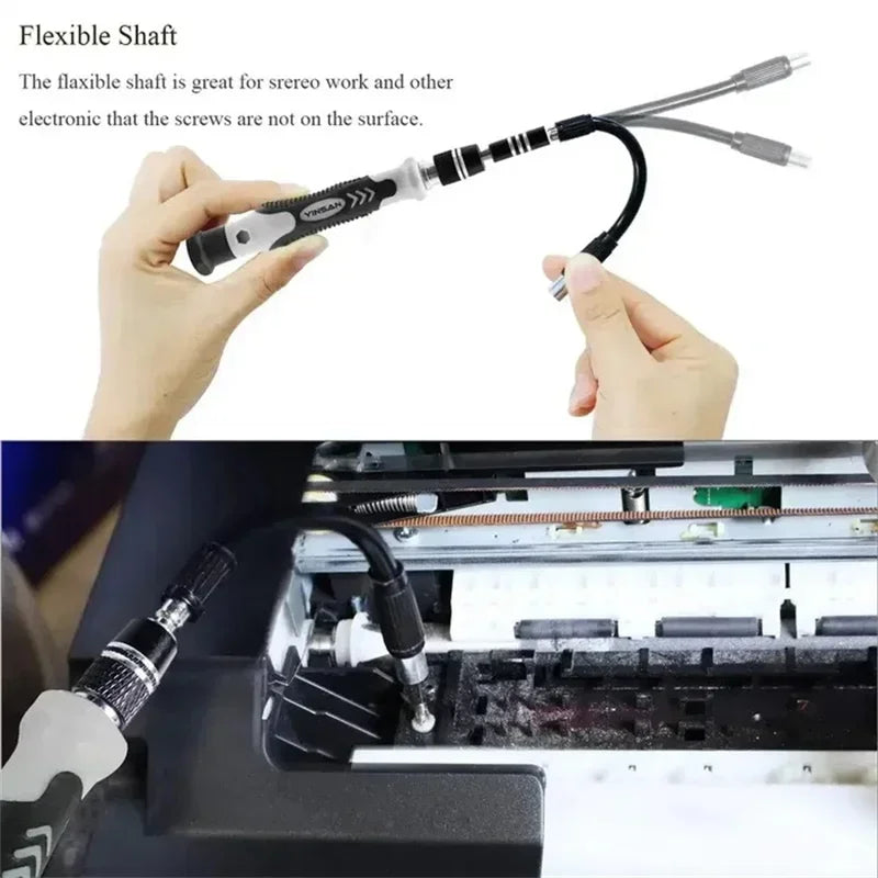 117-in-1 Magnetic Precision Screwdriver Set – PC, Phone & Computer Repair Kit (UK)