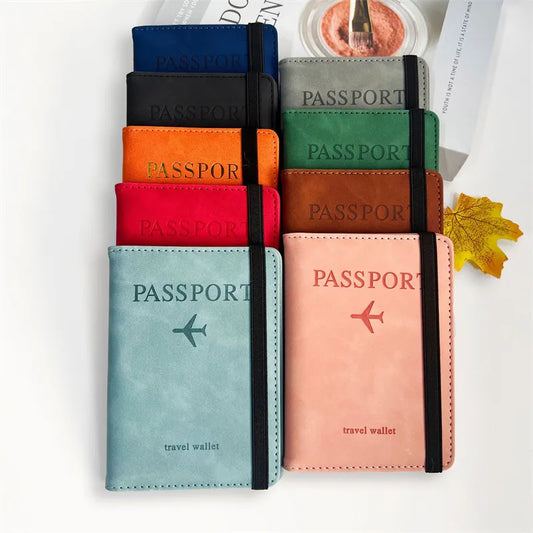 Passport Holder for Travel Essentials  Passport Wallet Cover Case for Travel  Accessories,Passport Book Holders for Women/Men