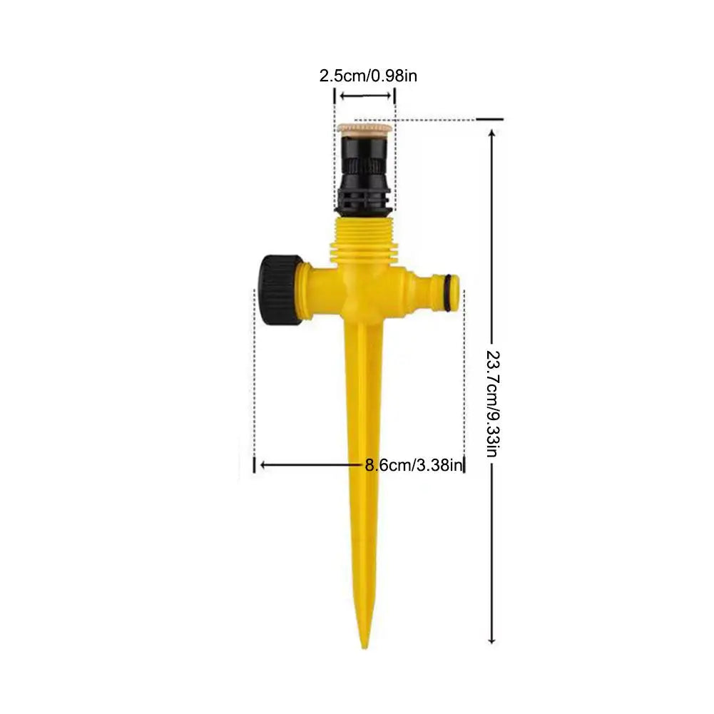 Garden Sprinkler 360° Rotation Irrigation Watering System Automatic Agriculture Lawn