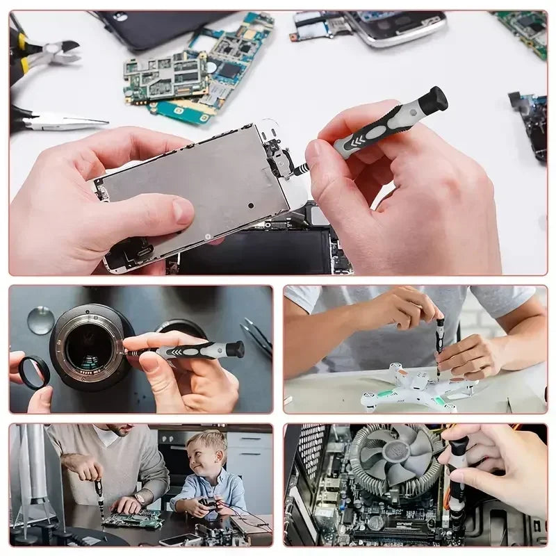 117-in-1 Magnetic Precision Screwdriver Set – PC, Phone & Computer Repair Kit (UK)
