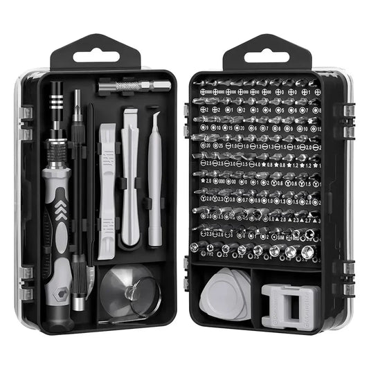 117-in-1 Magnetic Precision Screwdriver Set – PC, Phone & Computer Repair Kit (UK)