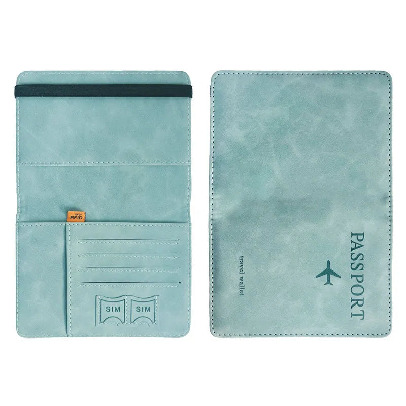 Passport Holder for Travel Essentials  Passport Wallet Cover Case for Travel  Accessories,Passport Book Holders for Women/Men