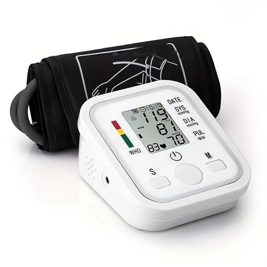 2025 Digital Automatic Blood Pressure Monitor Upper Arm BP Machine Heart Rate UK